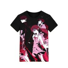 Camiseta Unisex de Anime Bakemonogatari Senjougahara Hitagi, camiseta informal, camiseta Bakemonogatari Araragi Koyomi 2024 - compra barato
