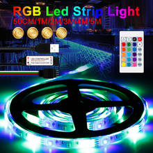 5V Light Strip USB Ribbon RGB Lamp LED Flexible Lighting Remote Control Brighter RGB LED Strip Lamp 0.5 1 2 3 4 5m Diode Tape 2024 - buy cheap