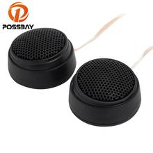 POSSBAY 1 Pair Universal Car Tweeter Speaker AutoDome Loudspeaker Built-in 12V Black High efficiency  Speaker Car Audio 2024 - buy cheap