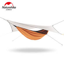 Naturehike Sunshade And Rainproof Sky Curtain Hammock Swing Comes With Canopy Camping Anti Mosquito Anti Rollover Hammock Swing 2024 - buy cheap