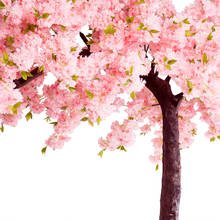 98cm de seda flor de cerejeira flores artificiais haste plantas de plástico falso flores ramos árvore casamento arco festa evento decoração do jardim 2024 - compre barato