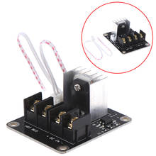 Placa de impressora 3d quente mosfet módulo de expansão inc 2pin chumbo anet a8 a6 a2, peças de impressora 3d compatível preto 2024 - compre barato