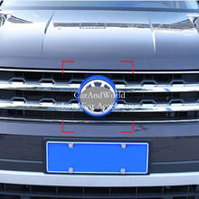 For VW Volkswagen Teramont Atlas 2017-2020 Front Grille Logo Frame Trims Car Sign Cover Chrome Decoration Styling Accessories 2024 - buy cheap