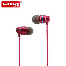 CHUYI In Ear Wired Metal Music Earphones 3.5mm Line Type Earbuds With Microphone Headphone For Xiaomi Phone Kid Christmas Gift 2024 - buy cheap