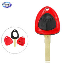 3 Buttons Replacement Blank Fob Key Case Remote Smart Key Shell for Ferrari 458 2024 - buy cheap