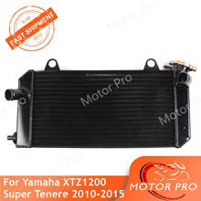 Motorbike Engine Radiator For Yamaha XTZ 1200 SUPER TENERE 2010 - 2015 Water Cooling Cooler XTZ1200 2011 2012 2013 2014 2024 - buy cheap