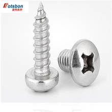 M3/M3.5/M4 Cross Recessed Round Head Self-tapping Screw Vida Vis Spike Screws Tornillos Parafuso Phillips Plaine Schroef DIN7981 2024 - buy cheap