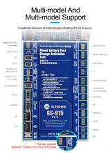 SUNSHINE SS-915-Placa de activación de batería Universal, dispositivo de carga móvil 2A, para Iphone 11, IPHONE 11pro Max, Huawei VOVI 2024 - compra barato