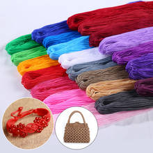 Hollow Line Handwork Crochet Decorations Bags Sweater Yarn for Knitting Thread Hand Knit Colorful Handmade For DIY 2024 - buy cheap