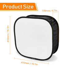 Multifunctional 410mm Mini Portable Foldable Flash Diffuser Easy-fold Design Softbox for Flash Speedlite Soft Filter 2024 - buy cheap