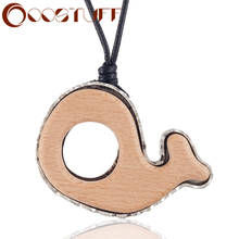 Wooden Fish Pendant For Woman Statement necklaces & pendants Cute Long Necklace Women Christmas Gift collares mujer colar Choker 2024 - buy cheap