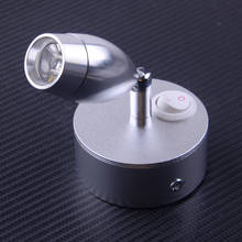 Aluminum Interior Wall Silver 12V LED Spot Reading Lights Switch Motorhome Spotlight White Fit for Camper Van Caravan Boat 2024 - buy cheap