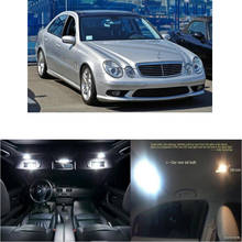 Luces interiores de coche LED para mercedes-benz Clase E w211, lámpara de lectura de cúpula para puerta de pie, sin error, 22 Uds. 2024 - compra barato