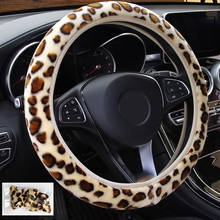 Interior Accessories Universal Steering Covers Winter Car Steering Wheel Cover Elastic 37-38cm Car-styling Soft Warm Plush 2024 - buy cheap