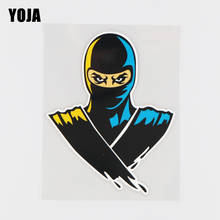 Yoja 11.5x14.7cm dos desenhos animados guerreiro ninja adesivos de carro decalques da cor do vinil personalidade criativa 19a-0209 2024 - compre barato