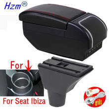 For Seat Ibiza Armrest Box Center console central Store content Storage box with cup holder products Arm Rest 2024 - buy cheap