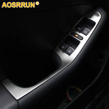For Volkswagen Vw Jetta MK6 2012 2013 2014 Car Accessories stainless steel armrest panel cover Auto decoration 2024 - buy cheap