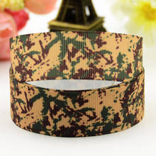 7/8'' 22mm,1" 25mm,1-1/2" 38mm,3" 75mm Camouflage Cartoon Character printed Grosgrain Ribbon party decoration X-01196 10 Yards 2024 - buy cheap