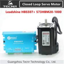Orignal Leadshine Closed Loop driver kit 2NM HBS507 573HBM20-1000 3 phase servo motor with 1000 line encoder 2024 - buy cheap