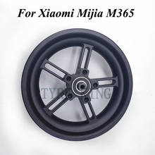 Scooter elétrico roda hub aro da roda de alumínio para 8.5 Polegada pneu com eixo para xiaomi m365 scooter acessório 2024 - compre barato