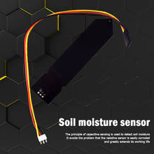 Módulo capacitivo de Sensor de humedad del suelo, HW-390, amplio voltaje, resistente a la corrosión, 3,3-5,5 V DC 2024 - compra barato