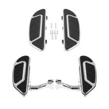 Motorcycle Driver Passenger Floorboard For Harley Touring models Electra Glide 1993-2020 black/chrome 2024 - buy cheap