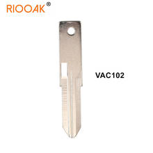 10pcs VAC102 Car Remote Key Blade Key Blank for Renault Megan Modus Clio Modus Kangoo Logan Sandero Duster Car Alarm 2024 - buy cheap