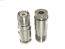 10pcs Connector UHF Female Jack SO239 SO-239 clamp For RG8X RG-8X LMR240 cable RF Coaxial 2024 - buy cheap