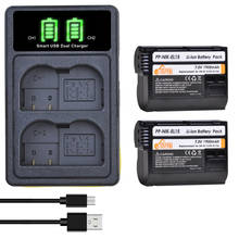 Batería de EN-EL15 para Nikon, Cargador USB Dual para D600, D610, D600E, D800, D800E, D810, D7000, D7100, D7200, D750, D500, V1 2024 - compra barato