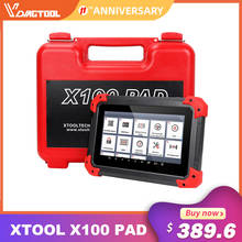 XTOOL-programador de llaves automático X100 PAD Original, 100%, misma función que X300 X100 Pad, con actualización de Funciones Especiales en línea X300 pro 2024 - compra barato