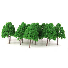 25PCS Plastic Model Trees N Gauge Railroad Supplies Trains Layouts Scenery 2024 - buy cheap