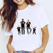 Camiseta con estampado de dibujos animados para mujer, ropa para madre y mamá de los años 90, ropa para mujer, Tops, camisetas estampadas, 2021 2024 - compra barato