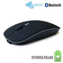 Bluetooth Mouse Computer Wireless Mouse Silent PC Mause Rechargeable Ergonomic Mouse 2.4Ghz USB Optical Mice For Laptop PC 2024 - buy cheap