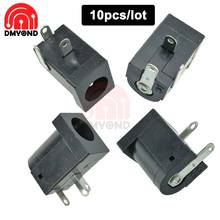 10pcs Lot 5.5X2.1MM DC Power Socket New Electrical DC Connectors Supply Barrel-Type Right Angle PCB Mount Terminal Supply Jack 2024 - buy cheap