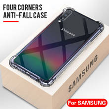 Ударопрочный прозрачный мягкий силиконовый чехол для Samsung Galaxy A50 A10 A20 A30 A40 A60 A70 A80, чехол для samsung M10 M20 M30 A50 2024 - купить недорого