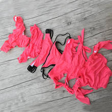 Mujeres Bikini inferior cintura baja bañadores traje de baño chica roja Biquini brasileño Bottoms Sexy secreto Tanga traje de baño bottoms 2024 - compra barato