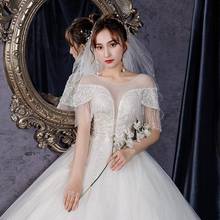 Gryffon Wedding Dress Luxury Beads Sequins Lace Up Ball Gown Classic Bridal Gown Princess Vestido De Noiva Customize 2024 - buy cheap