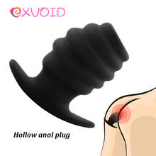 EXVOID-tapón Anal para parejas, Enema, Juguetes sexuales, dilatador Anal hueco, tienda sexual, productos para adultos 2024 - compra barato