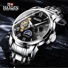 HAIQIN Mens Watches Top Brand Men Mechanical Watch Automatic Fashion Luxury Luminous Military Male Clock Relogio Masculino 2019 2024 - buy cheap