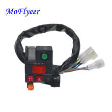 Moflyeer-interruptor para motocicleta, 7/8 ", 22mm, montagem em guidão, feixe alto/baixo, luz de buzina, ignição, arranque, interruptor 2024 - compre barato