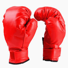 Adult Fitness Boxing Gloves Child Hand Gloves Kids Fighting Training Gloves Taekwondo punching Sanda Muay Thai Fighting Gloves 2024 - buy cheap