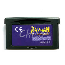 Rayman 10th Anniversary Video Game Memory Cartridge Card for 32 Bit Console Accessories EU 2024 - buy cheap