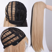 Buy Huaya Lolita Cosplay Wigs Half Black Half White Purple Pink Red Long Straight Synthetic Hair Wigs With Bangs For Women In The Online Store Huaya Store At A Price Of 40 72 Usd With Delivery