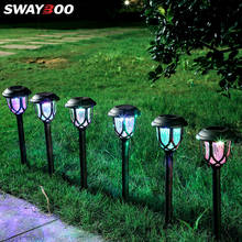 Swayboo-Luz LED decorativa para exteriores, luz Solar para Patio, jardín, paisaje, Villa, lugar, luz nocturna, marrón 2024 - compra barato