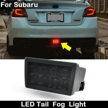For Subaru WRX/STI Impreza XV Crosstrek Smoked Lens Car LED Tail Rear Bumper Driving Fog Light 2024 - buy cheap