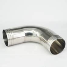 Fit for 76mm 3" I/D Hose Barbed 304 Stainless Steel Sanitary 90 Degree Elbow Pipe Fitting Connnector 2024 - buy cheap