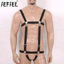 Men Full Body Chest Harness Belts Cosplay Club Costumes Jock Strap Bottoms Harness Men Adjustable Elastic Suspenders Straps 2024 - buy cheap