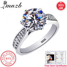 Женское кольцо из серебра 100% пробы с фианитом 925 карата 2024 - купить недорого