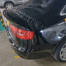 Для Audi A4 B8 ABS Грунтовка задний багажник Чемодан отделение спойлер автомобиля крыло 2009 2010 2011 2012 2024 - купить недорого