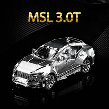 3d quebra-cabeça modelo de metal kit suv msl 3.0t montagem modelo brinquedos diy 3d corte a laser modelos de quebra-cabeça pré-fabricados brinquedos para adultos 2024 - compre barato